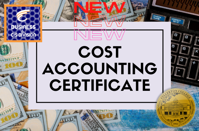 New Program: Cost Accounting Certificate