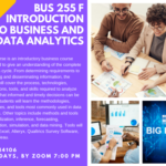 BUS 255F Introduction to Business and Data Analytics